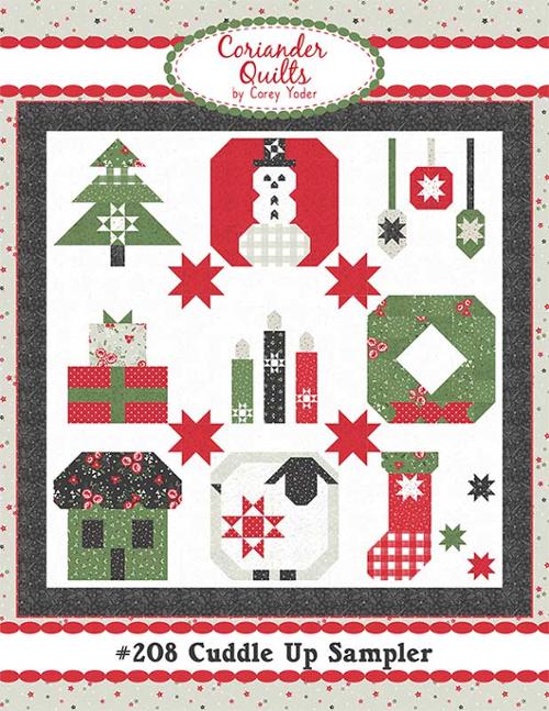 PREORDER Cuddle Up Sampler Quilt Kit using Starberry by Corey Yoder- Moda-70 X 70