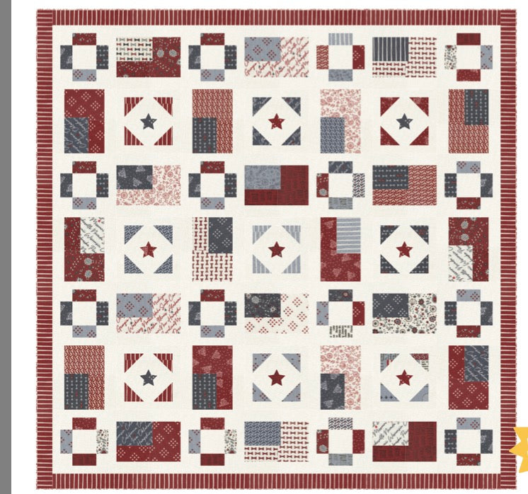 All American Quilt Kit using Independence Day by the Sweetwater- Moda ...