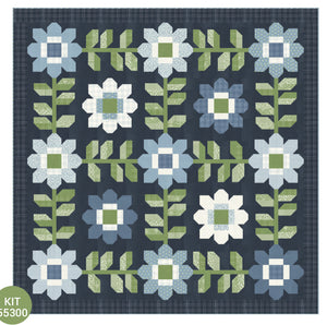 Edelweiss Quilt Kit in Shoreline by Camille Roskelley - Moda Shop Cut or Boxed Kit Versions
