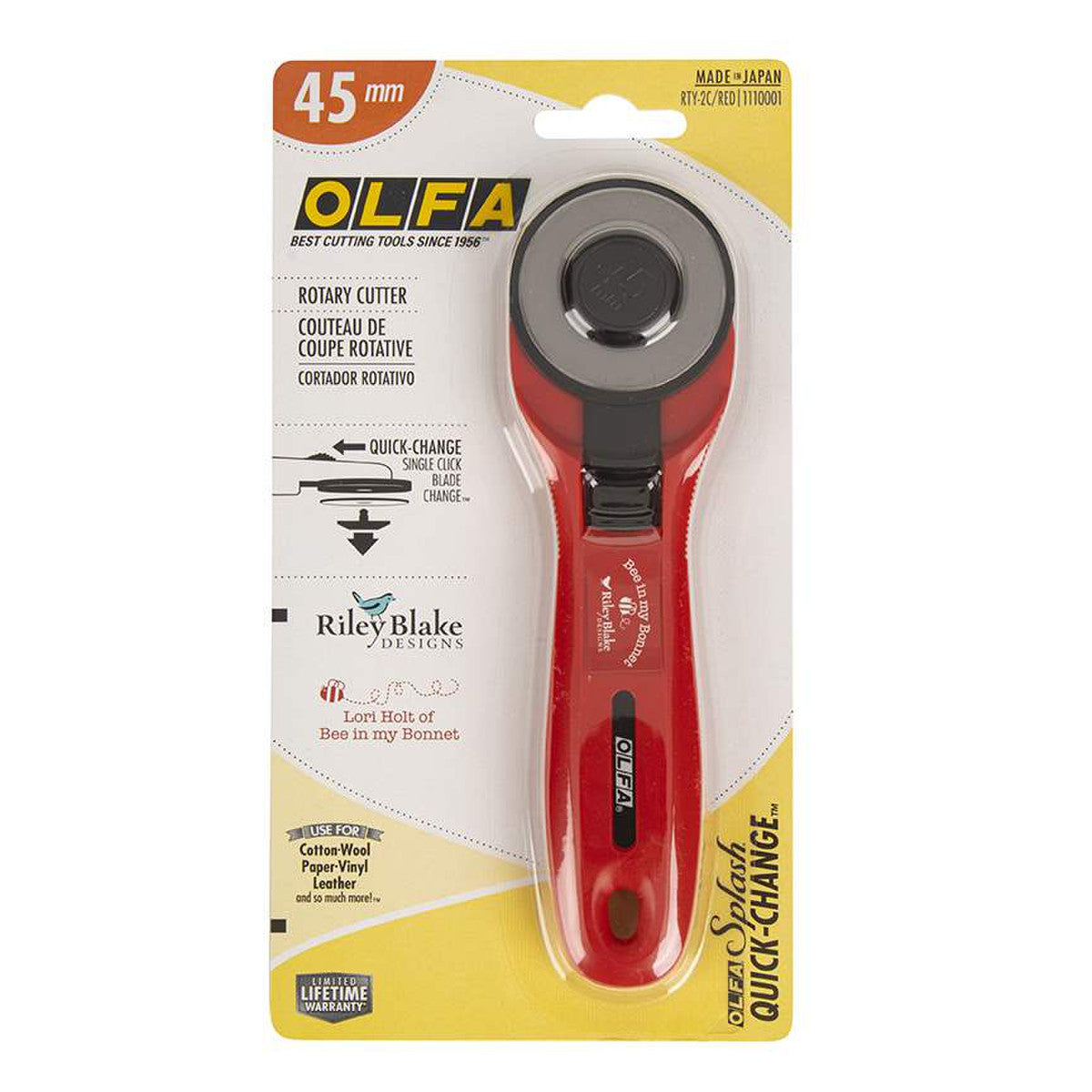 OLFA 45mm Rotary Trimmer / REVIEW & How To 
