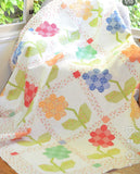 PREORDER Hyacinth Quilt Kit using Butternut & Sage by Fig Tree- Moda-72.5" X 76.5"