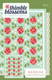 Berries G TB 302 Pattern by Camille Roskelley of Thimble Blossoms- 64" X 79"