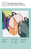 Pembina Backpack Pattern TBS 022 by Erin Kroeke -The Blanket Statement