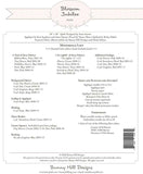 Blossom Jubilee BOM G BHD 2223 by Bunny Hill Designs  - 58 x 58"
