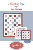 Sparkle 2 & Mini Quilt G QLD 280 by Sherri McConnell from  A Quilting Life