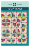 Tulip Trails CMA 905 Pattern by Crystal Manning- Moda- 68" x 68"