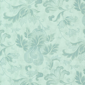 Collections for a Cause Etchings 108" Wide Backing Aqua 108010 12 by Howard Marcus and 3 Sisters- Moda- 1/2 Yard