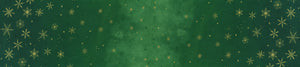 Ombre Flurries Christmas Green 10874 431MG by V & Co from Moda- 1/2 Yard