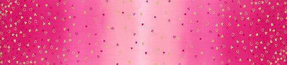 I Heart Ombre- Metal Fuchsia 10875 337M by V and Co - Moda - HALF YARD