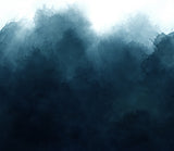 Mystic Ombre Indigo 10876 225 by V and Co- Moda - 1/2 Yard