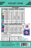 Volley Star Pattern G JSD 116 by Jessica Steele- Multiple Sizes