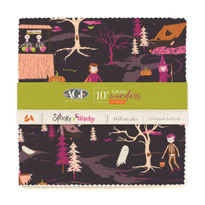 10" Fabric Wonders in Spooky 'N Witchy by Art Gallery-
