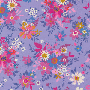 Maeve Violet Lavender 11931 15 by Crystal Manning- Moda- 1/2 Yard