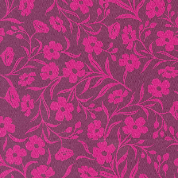 Maeve Tansy Boysenberry 11934 23 by Crystal Manning- Moda- 1/2 Yard