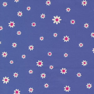 Maeve Daisy Dot Periwinkle 11938 13 Crystal Manning- Moda- 1/2 Yard