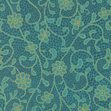 Parlor Good Vibes Only Teal 11962 15 by Crystal Manning- Moda- 1/2 Yard