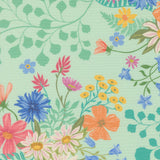Cannon Beach Misty Meadow Aqua 11970 16 by Crystal Manning- Moda- 1/2 Yard