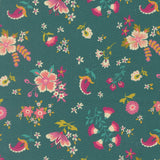 Sitara Davina Dark Teal 11982 14 by Crystal Manning- Moda- 1/2 Yard