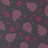 Sitara Paisley Leaf Midnight 11986 12 by Crystal Manning- Moda- 1/2 Yard
