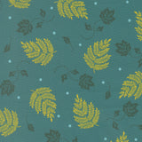 Sitara Paisley Leaf Lagoon 11986 15 by Crystal Manning- Moda- 1/2 Yard
