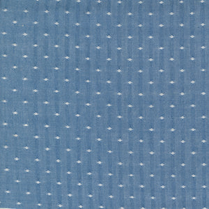PREORDER Denim and Daisies Woven Blue Jeans Dot 12222 19 by Fig Tree and Co- Moda- 1 /2 yard