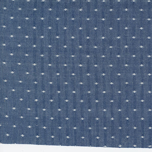 Denim and Daisies Woven Midnight Jeans Dot 12222 25 by Fig Tree and Co- Moda- 1/2 yard