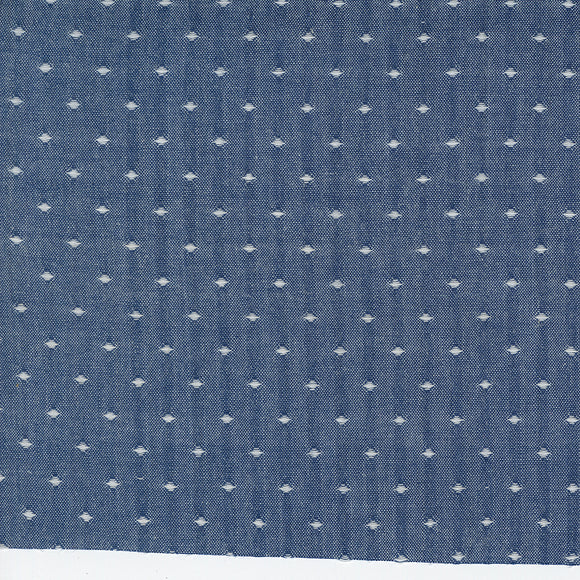 PREORDER Denim and Daisies Woven Midnight Jeans Dot 12222 25 by Fig Tree and Co- Moda- 1/2 yard
