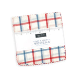 PREORDER Stars & Stripes Wovens Charm Pack 12227PP by Camille Roskelley- Moda
