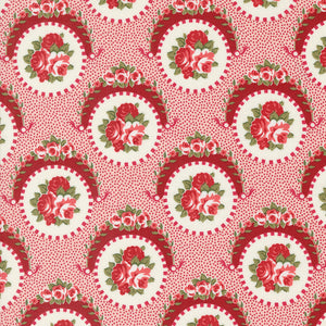 Grand Haven Sweet Floral Pink 14981 12 by Minick & Simpson - Moda- 1/2 Yard