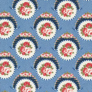 Grand Haven Sweet Floral Sky 14981 16 by Minick & Simpson - Moda- 1/2 Yard