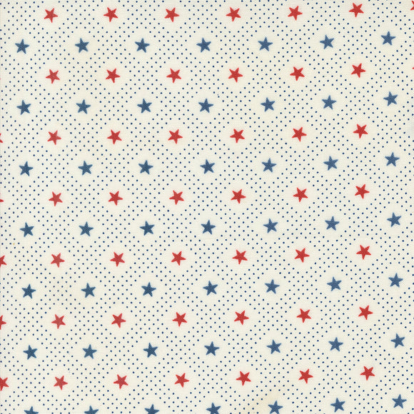 Grand Haven Star Check Cream 14982 11 by Minick & Simpson - Moda- 1/2 Yard