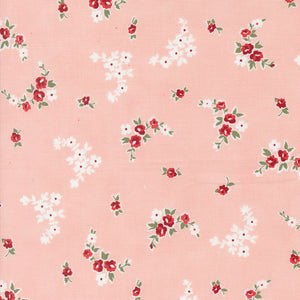 Grand Haven Blooming Garlands Pink 14983 12 by Minick & Simpson - Moda- 1/2 Yard