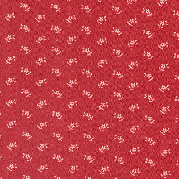 Grand Haven Calico Daisy Cherry 14984 14 by Minick & Simpson - Moda- 1/2 Yard