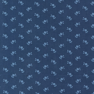 Grand Haven Calico Daisy Navy 14984 19 by Minick & Simpson - Moda- 1/2 Yard