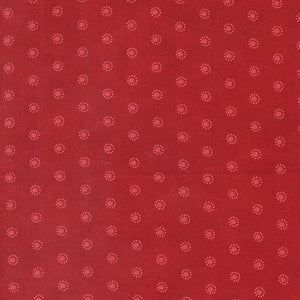 Grand Haven Dotted Dot Crimson 14985 15 by Minick & Simpson - Moda- 1/2 Yard