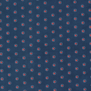 Grand Haven Dotted Dot Navy 14985 19 by Minick & Simpson - Moda- 1/2 Yard