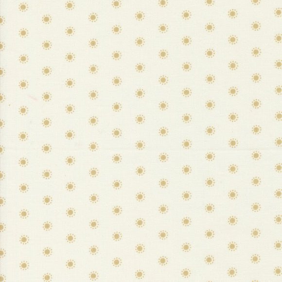 Grand Haven Dotted Dot Cream 14985 21 by Minick & Simpson - Moda- 1/2 Yard