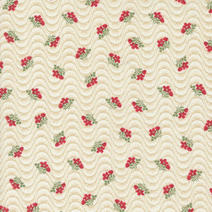 Grand Haven Floral Moire Cream 14987 11 by Minick & Simpson - Moda- 1/2 Yard