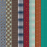 Gathered Lollies Half Yard Bundle 18290HYT by Jen Kingwell for Moda- 8 Prints