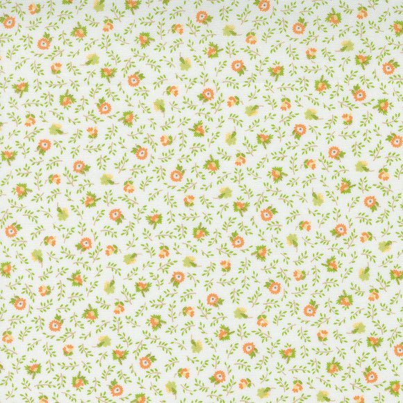 Linen Cupboard Meadow Blossoms Chantilly Leaf 20482 21 by  Fig Tree- Moda-