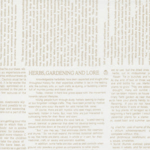 Linen Cupboard Gardeners Collage Chantilly Latte 20486 21 by  Fig Tree- Moda-