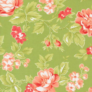 Jelly and Jam Summer Bloomers Green Apple 20490 16 by Fig Tree- Moda- 1/2 yard