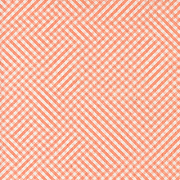 PREORDER Jelly and Jam Gingham Rhubarb 20495 13 by Fig Tree- Moda- 1/2 yard