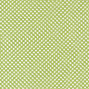 PREORDER Jelly and Jam Gingham Green Apple 20495 16 by Fig Tree- Moda- 1/2 yard