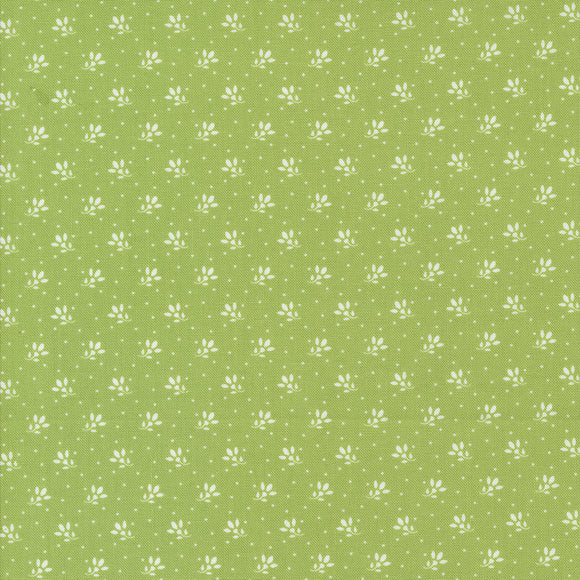 PREORDER Jelly and Jam Ditsy Green Apple 20498 16 by Fig Tree- Moda- 1/2 yard