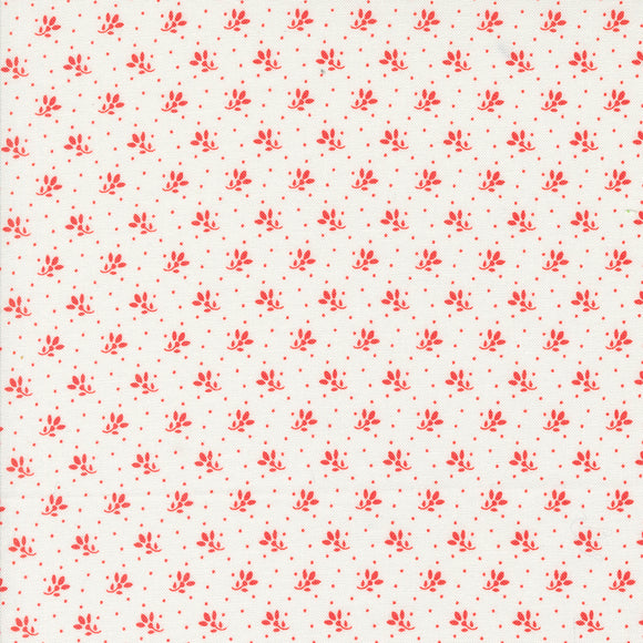 PREORDER Jelly and Jam Ditsy Cotton Strawberry 20498 31 by Fig Tree- Moda- 1/2 yard