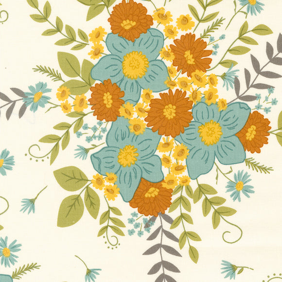 Ponderosa Country Floral Natural 20860 11 by  Stacy Iest Hsu- Moda- 1/2 yard
