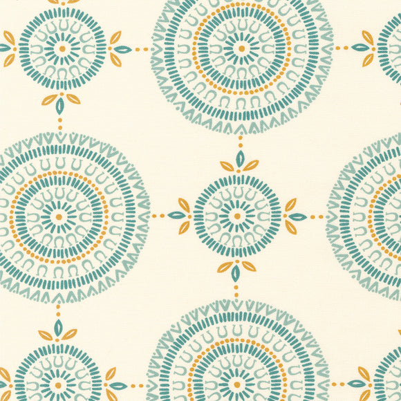 Ponderosa Western Medallion Natural 20865 11 by  Stacy Iest Hsu- Moda- 1/2 yard