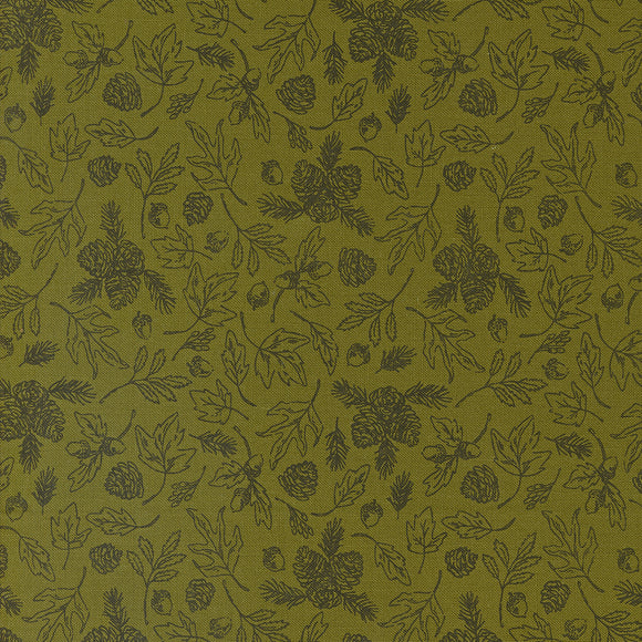 The Great Outdoors Forest Foilage Forest 20883 13 by Stacy Iest Hsu- Moda - 1/2 yard