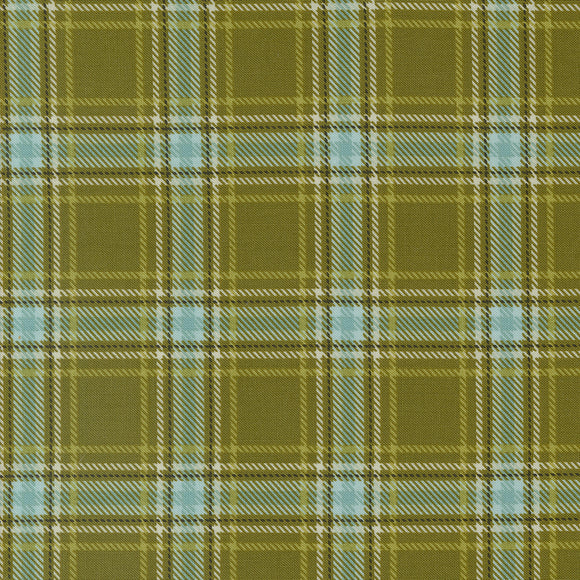 The Great Outdoors Cozy Plaid  Forest 20885 13 by Stacy Iest Hsu- Moda - 1/2 yard
